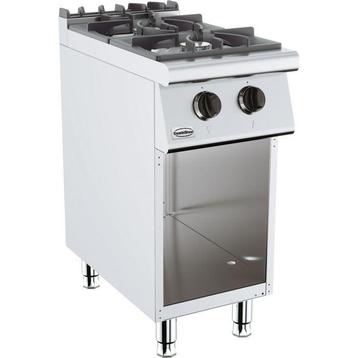 Base 700 Gas Kooktafel | 2 Brander | 2x 6.5kW |, Verzenden