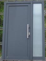 pvc voordeur , buitendeur , deur 149 x 220 wit / antraciet, Doe-het-zelf en Bouw, Nieuw, Ophalen of Verzenden, Buitendeur, Glas