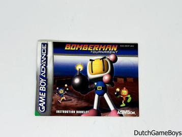 Gameboy Advance / GBA - Bomberman Tournament - UKV - Manual, Verzenden