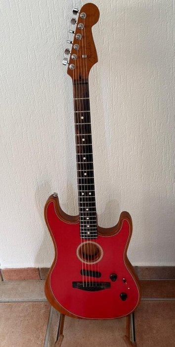 Fender - American Acoustasonic Stratocaster - - Elektrische, Muziek en Instrumenten, Snaarinstrumenten | Gitaren | Akoestisch