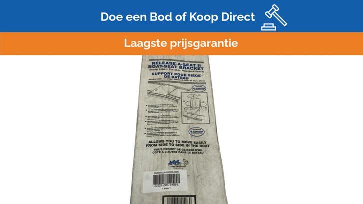 Bieden: Marine Boat Seat Slide Rail Mounting Bracket - Dura, Watersport en Boten, Navigatiemiddelen en Scheepselektronica, Ophalen of Verzenden