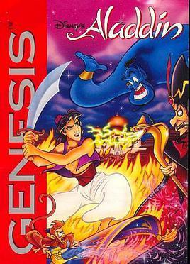 Disneys Alladin - Sega Genesis - NTSC (Losse Cassette), Games en Spelcomputers, Games | Sega, Zo goed als nieuw, Ophalen of Verzenden