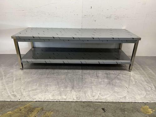 Table de travail en acier inoxydable Premium-line 200 x 70 x, Zakelijke goederen, Horeca | Overige, Verzenden