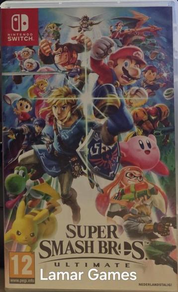 Super Smash Bros Ultimate (Nintendo Switch tweedehands game) beschikbaar voor biedingen