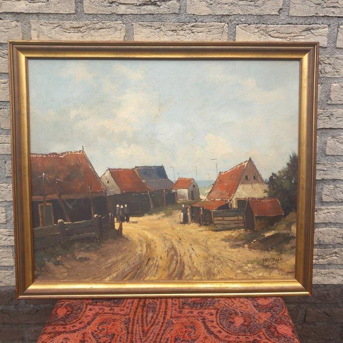 Willem Heytman ( 1950 ) - Scheveningen, Antiek en Kunst, Kunst | Schilderijen | Klassiek