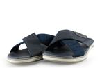 Rieker Slippers in maat 42 Blauw | 5% extra korting, Slippers, Zo goed als nieuw, Rieker, Verzenden