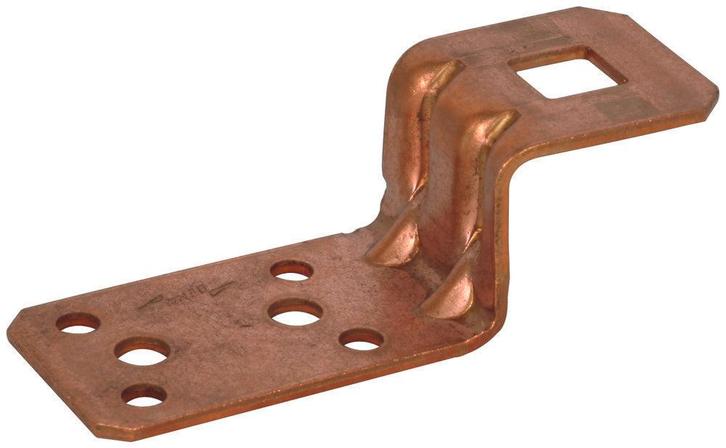 Dehn ZF B11 L81 Cu Patte de fixation en forme de Z avec, Bricolage & Construction, Électricité & Câbles, Envoi