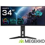 Gigabyte MO34WQC 34  Wide Quad HD 175Hz OLED Gaming Monitor, Computers en Software, Verzenden, Nieuw