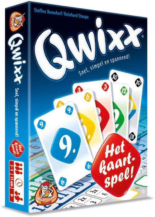 Qwixx Het Kaartspel, Hobby en Vrije tijd, Gezelschapsspellen | Kaartspellen, Ophalen of Verzenden