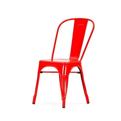 Terrasstoel Tuinstoel in Tolix-stijl stapelbare stoel, Tuin en Terras, Tuinsets en Loungesets, Nieuw, Verzenden