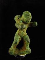 Romain antique Bronze statuette du Dieu Cupidon - 4 cm, Antiquités & Art