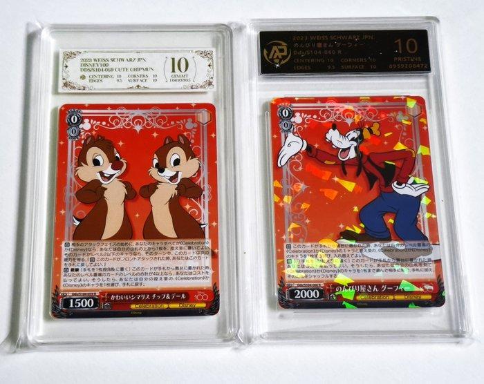 Disney - 2 Graded card - Disney Lorcana - PCG Chip & Dale, Verzamelen, Overige Verzamelen