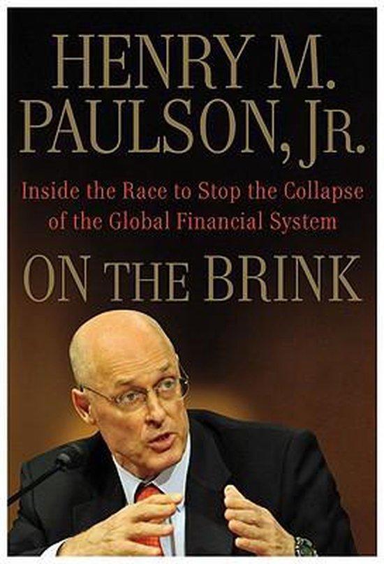 On the Brink 9780446561938 Henry M. Paulson, Livres, Langue | Anglais, Envoi