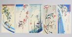 Yellow Roses and Frog, Swallows and Peach Blossoms, White