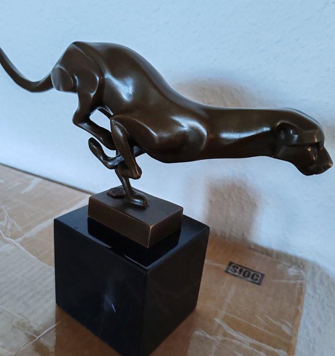 JB deposee Bronze garanti Paris - Figuur - Laufender, Antiquités & Art, Curiosités & Brocante