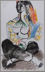 Pablo Picasso (After) - Jacqueline Roque #VII, Antiek en Kunst
