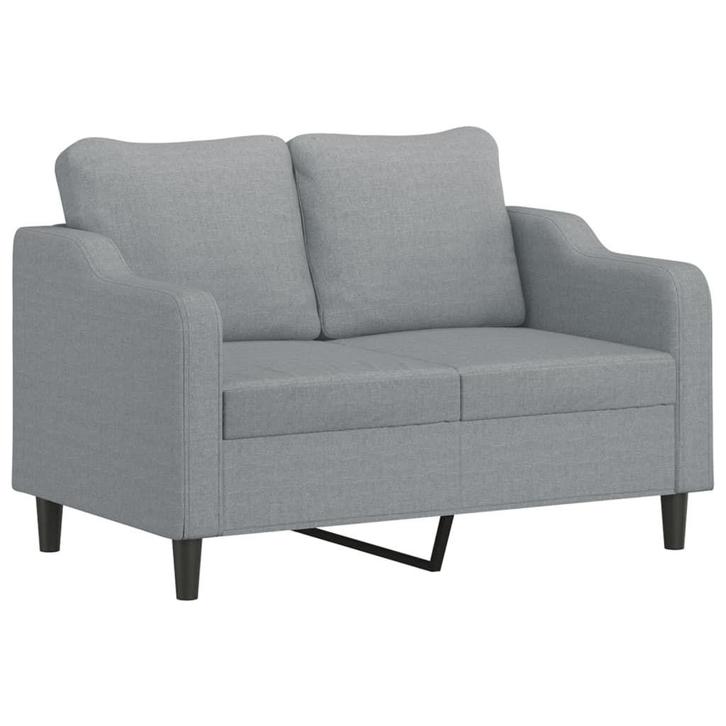 Lichtgrijze Tweezitsbank 120cm | Tweede Kansje | OP = OP, Huis en Inrichting, Zetels | Zetels, Minder dan 150 cm, 75 tot 100 cm