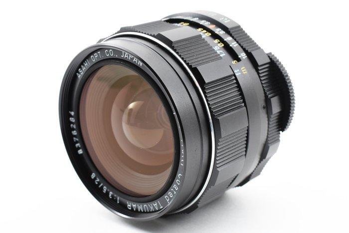 Asahi, Pentax Super-Multi-Coated Takumar 3,5/28mm with hood, Audio, Tv en Foto, Fotocamera's Analoog