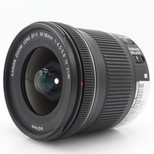Canon EF-S 10-18mm F/4.5-5.6 IS STM | Tweedehands, Audio, Tv en Foto, Foto | Lenzen en Objectieven, Zo goed als nieuw, Verzenden