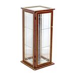 Vitrine - Bois, Verre - miroir et verre poli