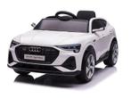 Audi e-tron ,12 volt elektrische kinderauto met rubberen ban, Ophalen of Verzenden, Nieuw