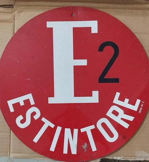 Plaque - Aluminium, Antiek en Kunst, Antiek | Wandborden en Tegels