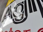 Emaille bord - Agip - motorolie Agip tankstation emaille