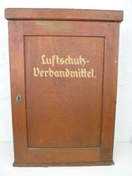 Armoire à pharmacie - Bois - Grande trousse de secours pour, Antiquités & Art