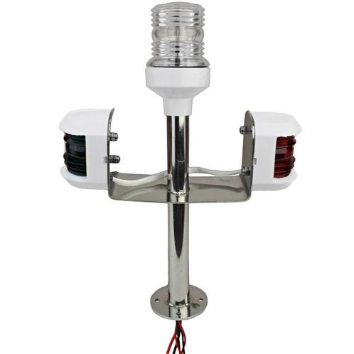 Navigatieverlichting Set 26cm Rvs, Watersport en Boten, Navigatiemiddelen en Scheepselektronica, Nieuw, Ophalen of Verzenden
