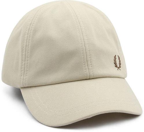 Fred Perry Pet Piqué Ecru maat  Heren, Kleding | Heren, Hoeden en Petten, Nieuw, Verzenden