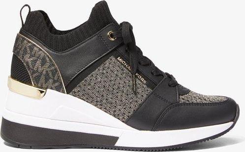 Michael Kors GEORGIE KNIT TRAINER Dames Sneakers - Zwart/..., Kleding | Dames, Schoenen, Nieuw, Verzenden