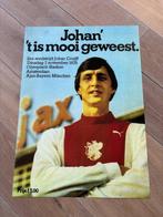 AFC Ajax - Johan Cruijff - 1978 - Poster, Nieuw