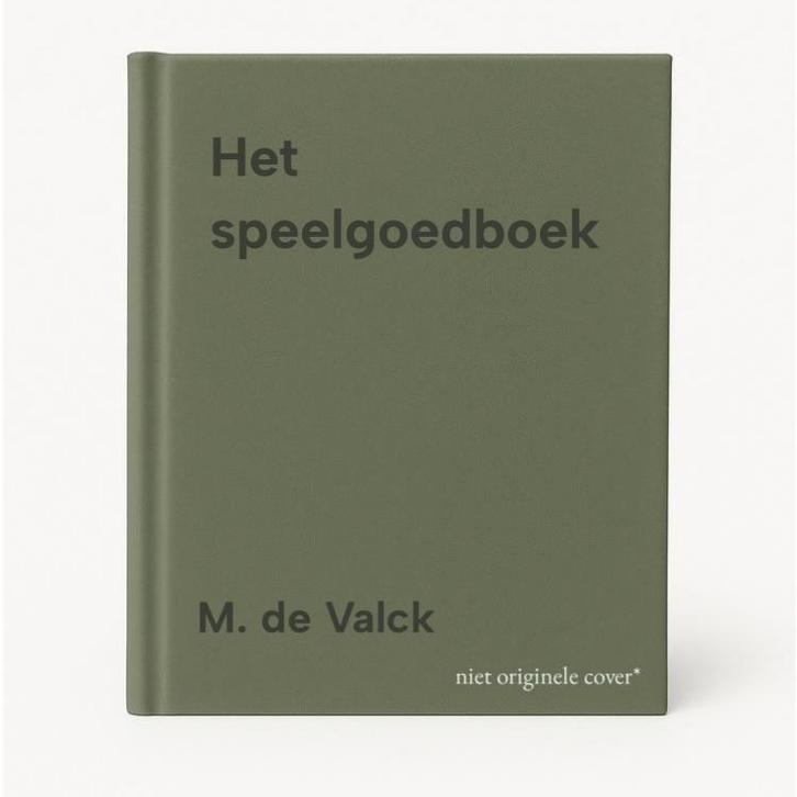 Het speelgoedboek 9789080320918 M. de Valck, Boeken, Studieboeken en Cursussen, Zo goed als nieuw, Verzenden