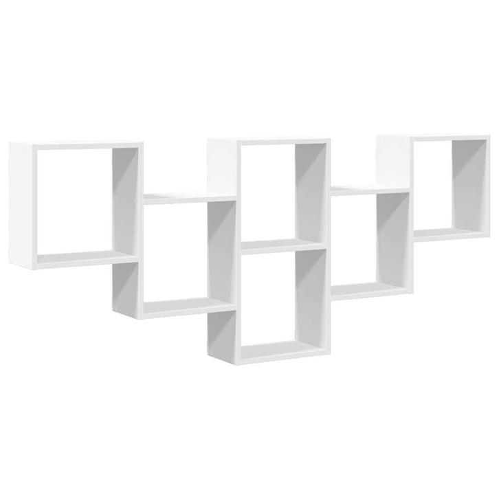 Wandrek Wit 159cm | OP = OP | Stijlvol & Goedkoop, Huis en Inrichting, Woonaccessoires | Wandplanken en Boekenplanken, Nieuw, Verzenden