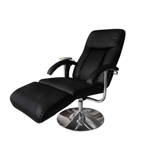 Zwarte Massagestoel | Comfortabel Relaxen | OP=OP, Tweede..., Huis en Inrichting, Fauteuils, 50 tot 75 cm, 75 tot 100 cm, Nieuw