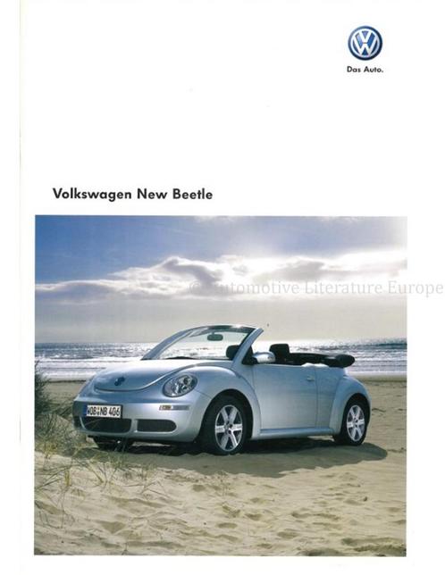 2009 VOLKSWAGEN NEW BEETLE BROCHURE ENGELS (AU), Boeken, Auto's | Folders en Tijdschriften