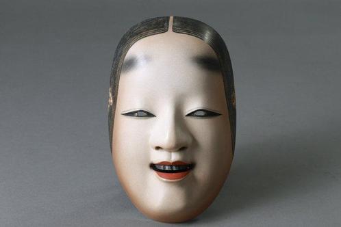 Masque Nô - Ko-omote  par Sakurai Shren  (Kand, Antiek en Kunst, Antiek | Overige Antiek