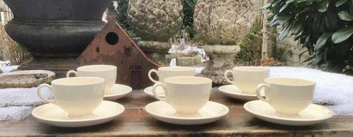 Wedgwood - Theeservies (6) - Theekopjes en schoteltjes -, Antiek en Kunst, Antiek | Meubels | Tafels