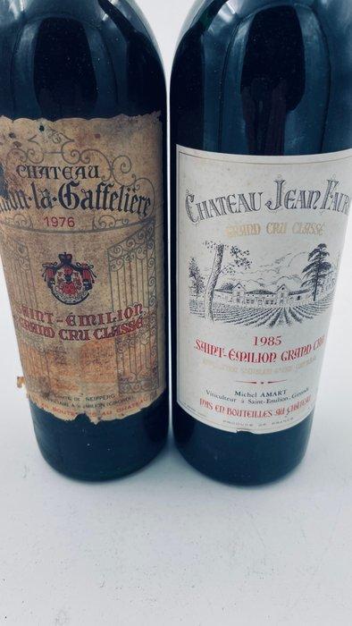 Château Canon la Gaffeliere 1976 & Chateau Saint Christophe, Verzamelen, Wijnen