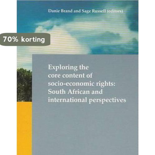 Exploring the Core Content of Socio-Economic Rights, Boeken, Overige Boeken, Gelezen, Verzenden