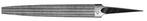Halfronde Vijl DIN 7261-E 250mm Grove Snede, Doe-het-zelf en Bouw, Gereedschap | Handgereedschap, Verzenden, Nieuw