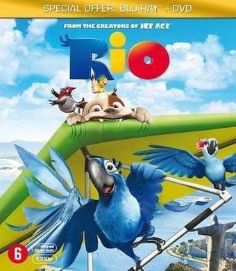 Rio - Blu-Ray (Blu-Ray (Geen Games)) (Films), Cd's en Dvd's, Blu-ray, Zo goed als nieuw, Ophalen of Verzenden