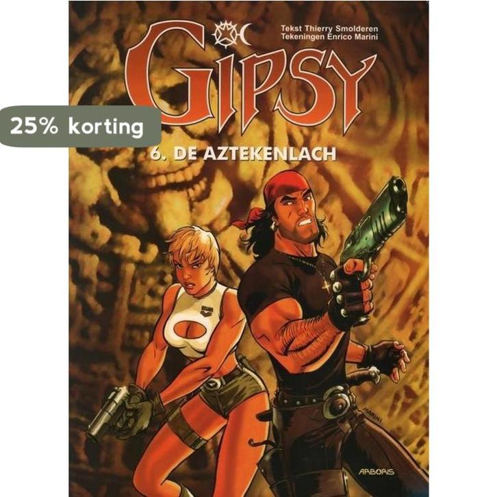 Gipsy 06. de aztekenlach 9789034300850 ENRICO. Marini, Boeken, Stripverhalen, Gelezen, Verzenden