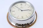 Bureauklok - Omega - Vintage Messing, Metaal - 1940-1950, Antiek en Kunst