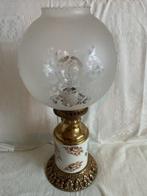 Tafellamp - Antieke tafellamp ca. 1900 messing &, Antiek en Kunst