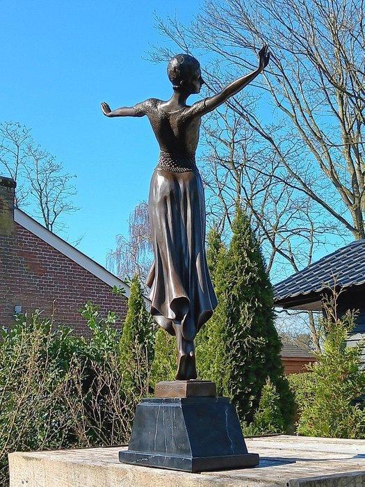 naar chiparus - Sculpture, spanisch dancer - 62 cm - marbre, Antiek en Kunst, Kunst | Designobjecten