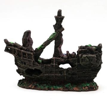 Scheepswrak OS-237 - aquarium decoratie, Ophalen of Verzenden, Sierelement