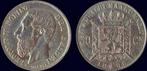 50 centimes Belgium Leopold Ii 50 centiems 1886vl-fdc zilver, Postzegels en Munten, Verzenden, België