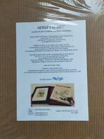Hergé y el arte + litografia + box - 1 Album - Édition, Boeken, Nieuw