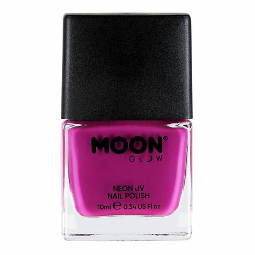 Moon Glow Intense Neon UV Nail Polish Intense Purple 14ml, Hobby en Vrije tijd, Feestartikelen, Nieuw, Verzenden